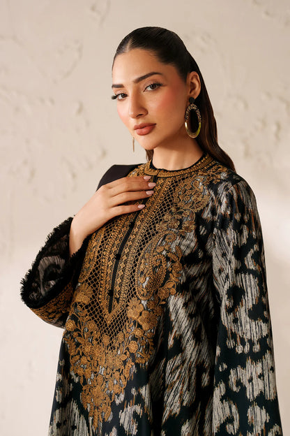 EMBROIDERED VISCOSE SILK