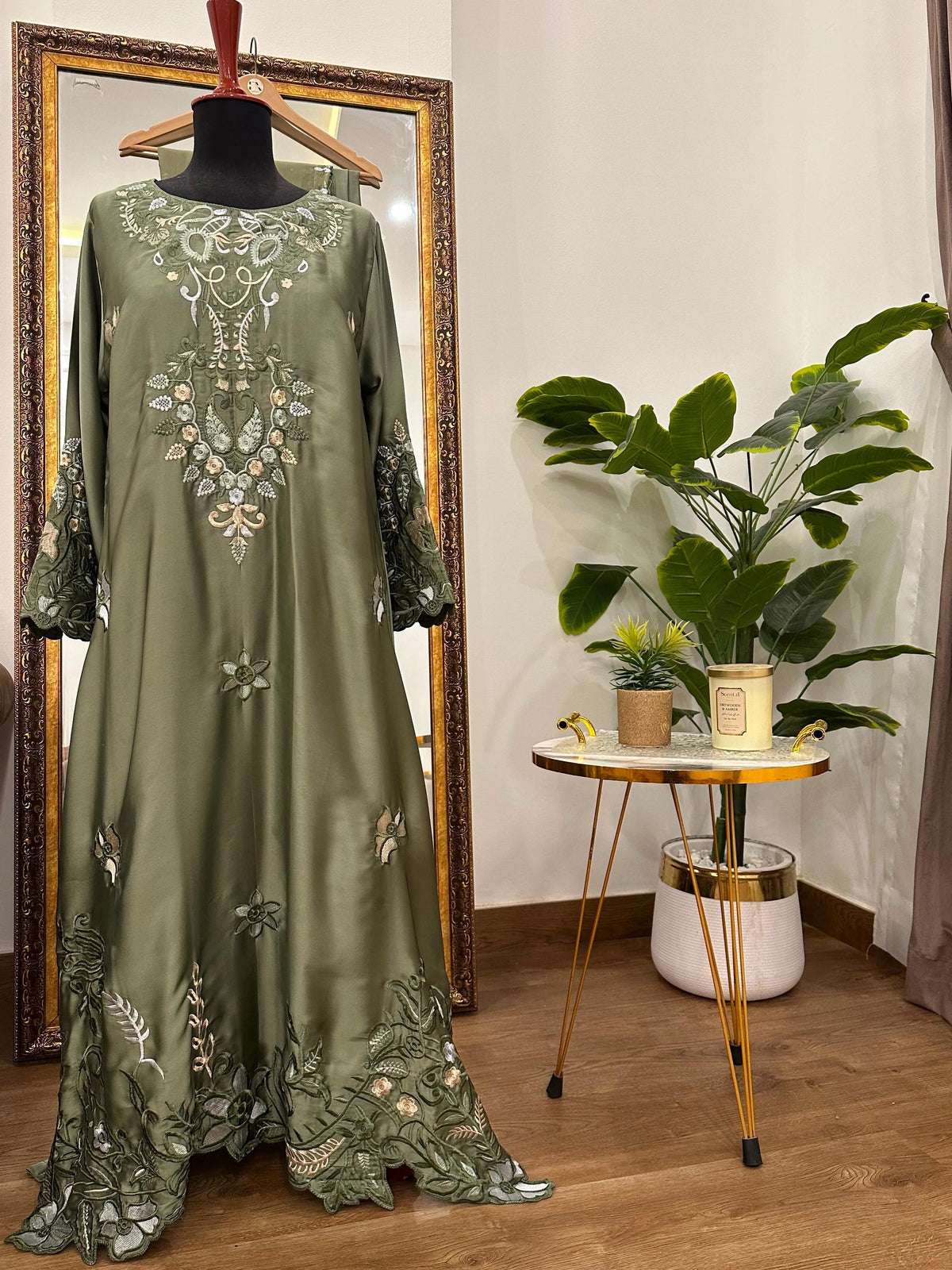 STITCHED | Embroidered Silk