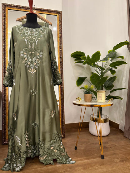 STITCHED | Embroidered Silk