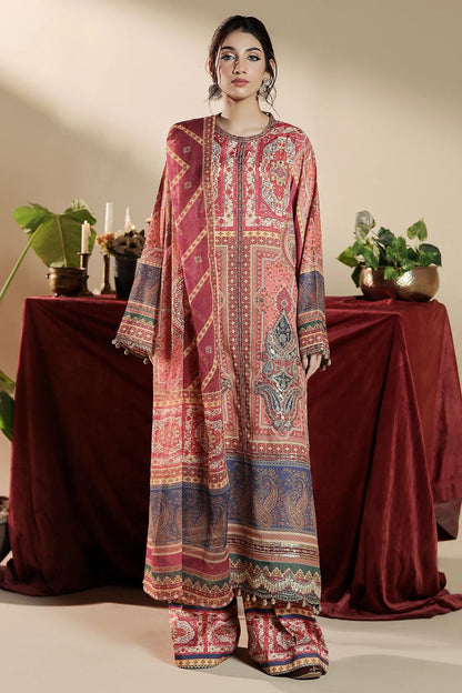3pc-Creap Silk Suit