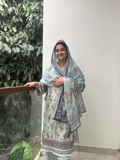 3 PC - Unstitched Lawn