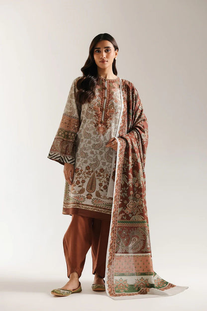 3 PC PRINTED SUIT