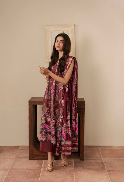3 PC PRINTED SUIT