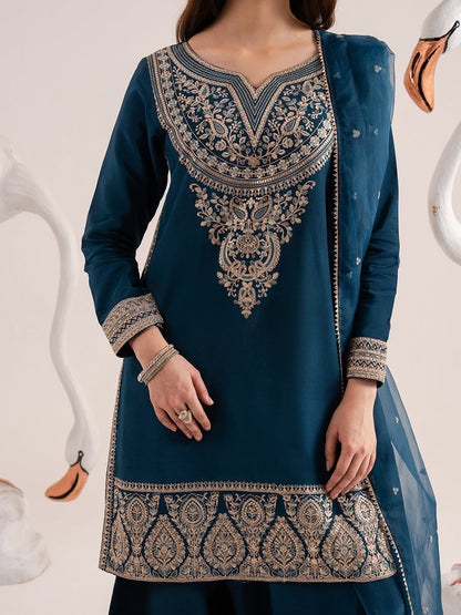 Unstitched-Raw Silk