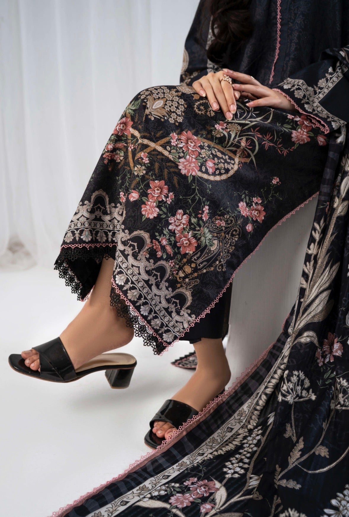 3 PC PRINTED SUIT