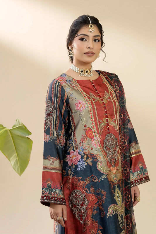 3pc-Silk Suit