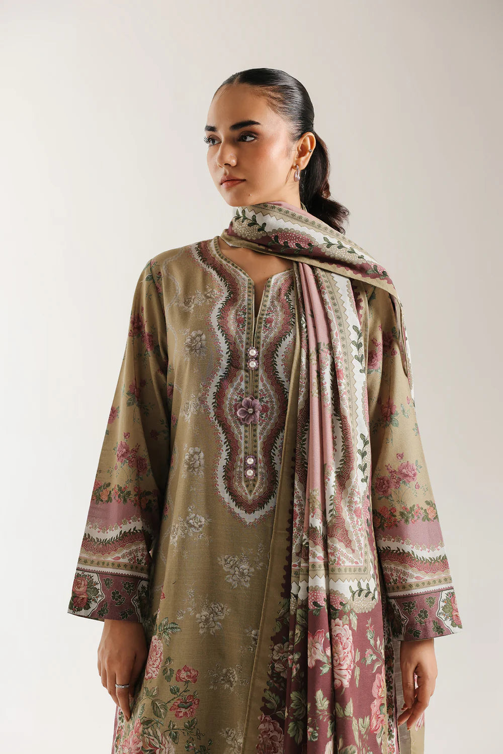 3 PC PRINTED SUIT