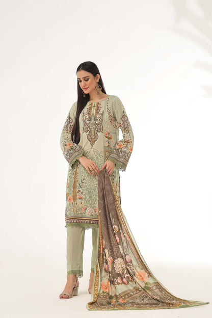 3PC-full Lawn suit