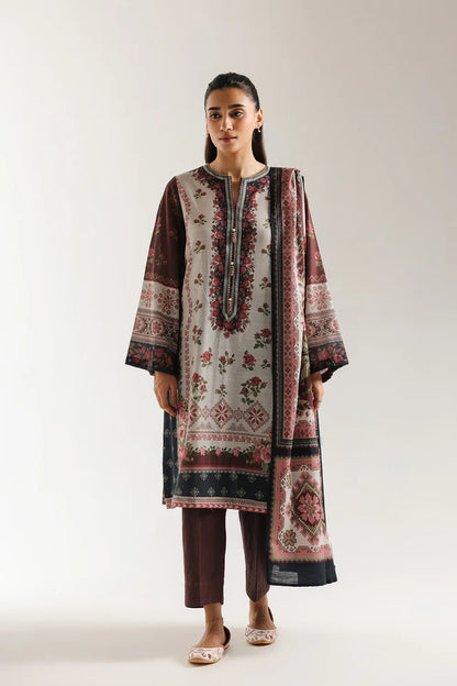 3 PC PRINTED SUIT
