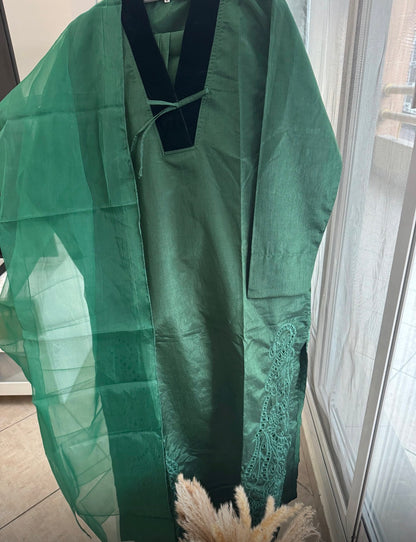 RTW - Raw Silk Embroidered