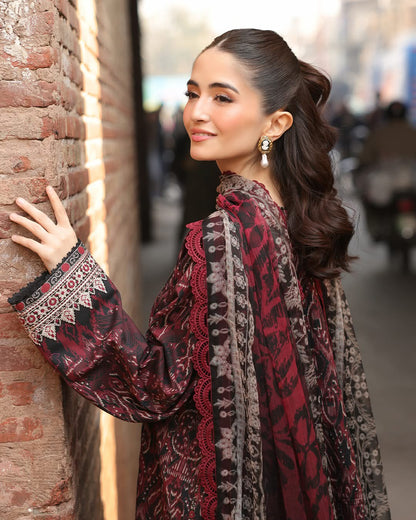 3 PC UNSTITCHED LAWN SUIT COLLECTION