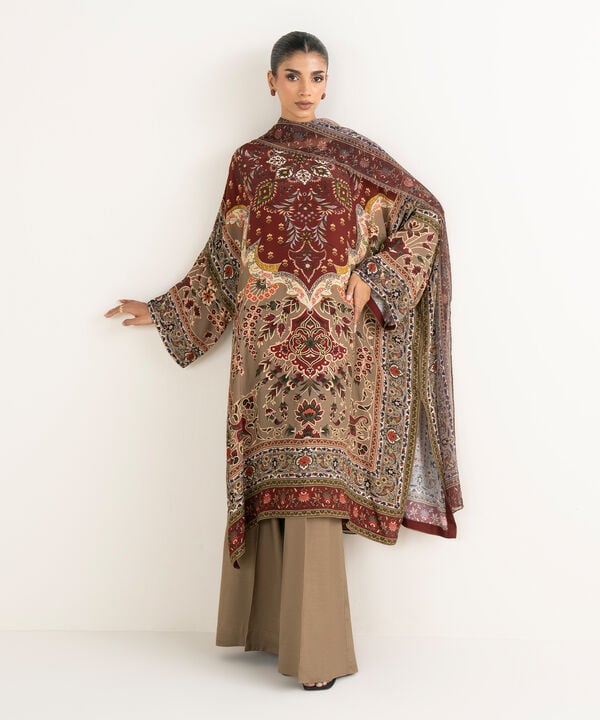 Stitched-lawn suite