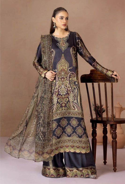 3pc-Silk Suit