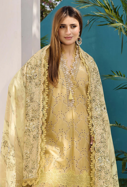3 PC EMBROIDERED LAWN COLLECTION