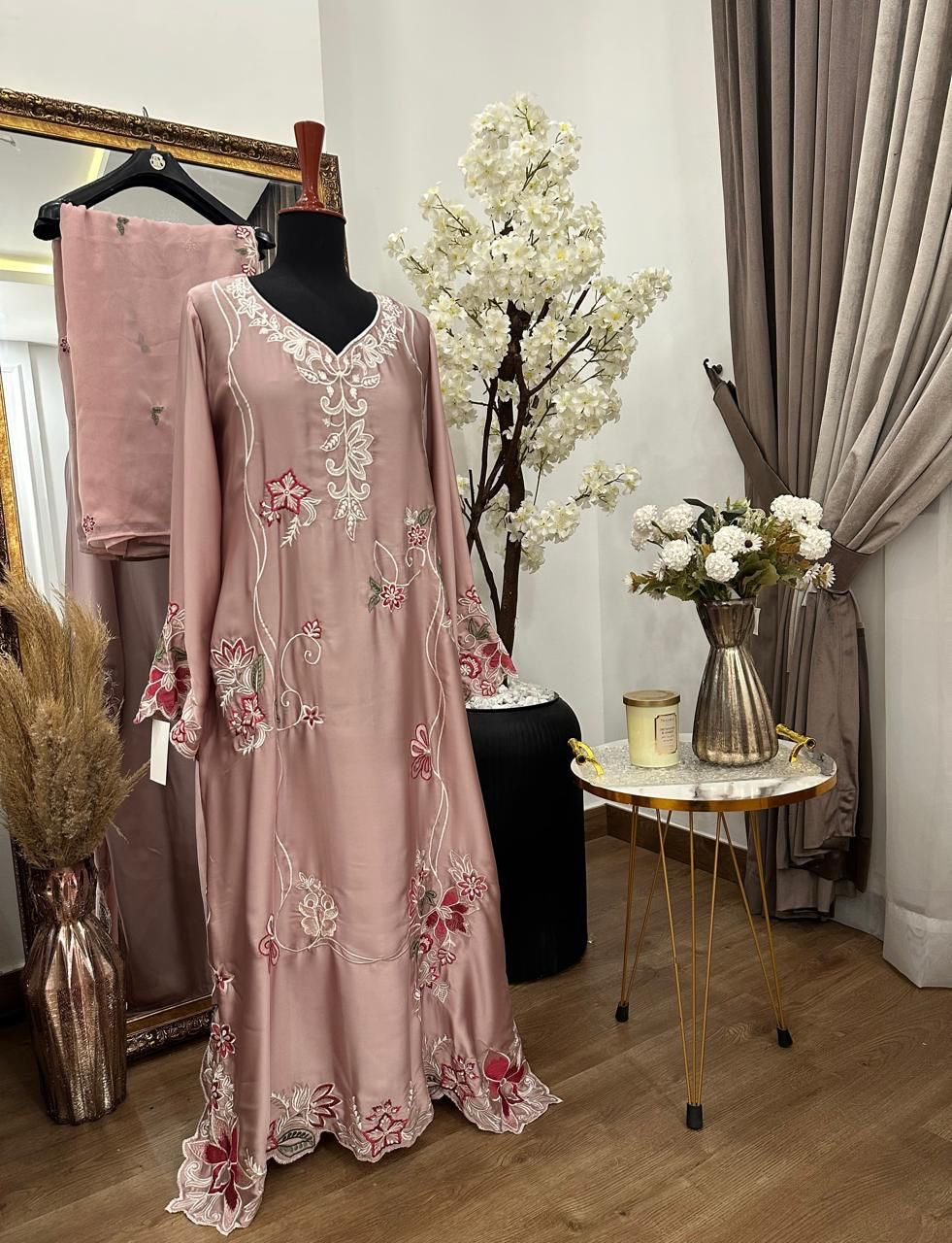 STITCHED | Embroidered Silk
