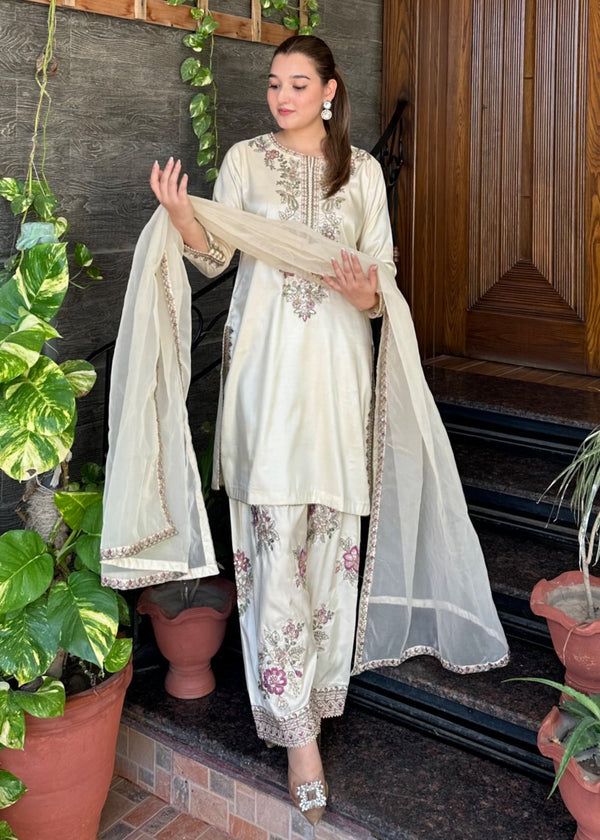 Stitched-Silk