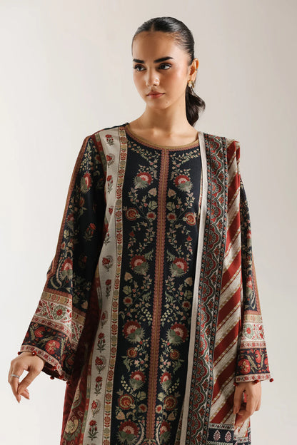 3 PC PRINTED SUIT