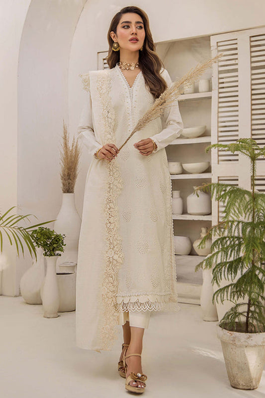 3PC-EMBROIDERED LAWN SUIT