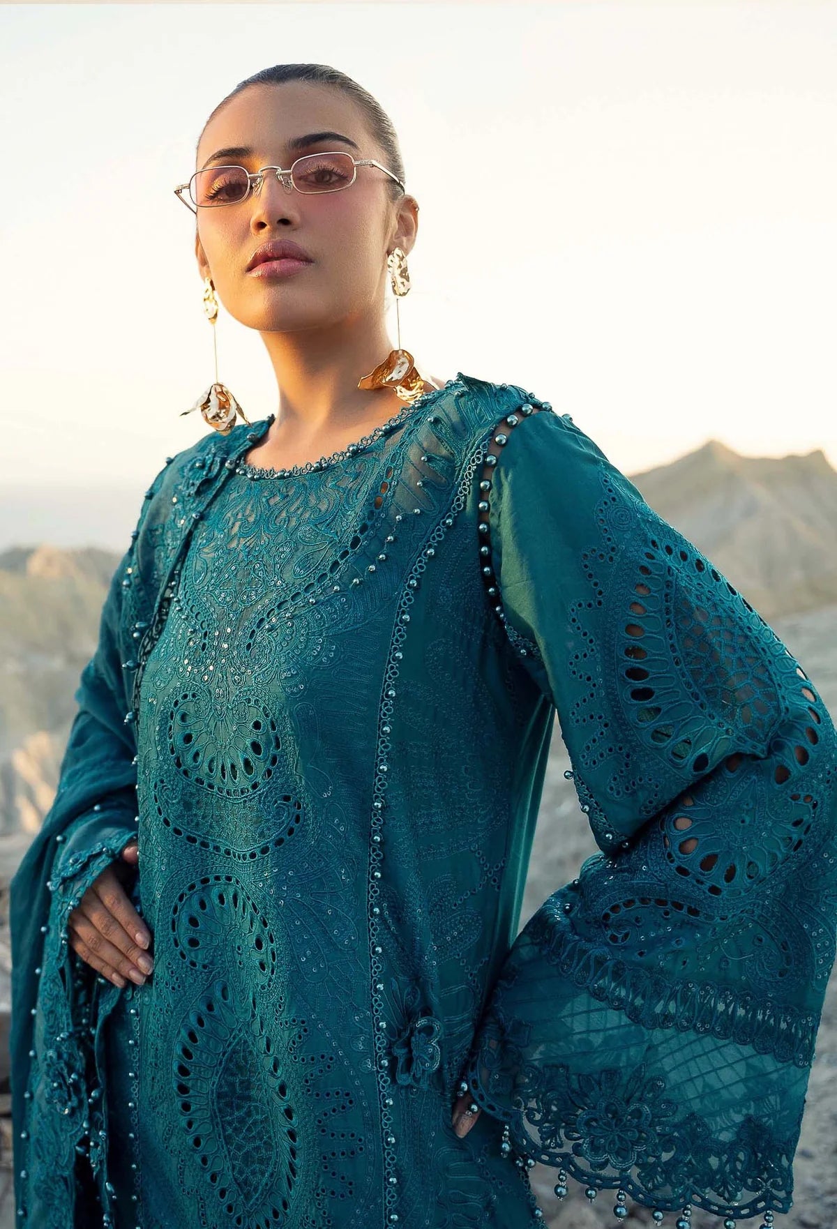 3 PC - EMBROIDERED LAWN