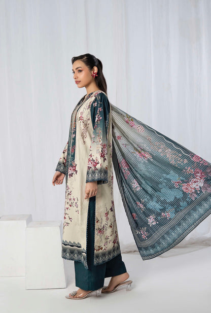3 PC PRINTED SUIT