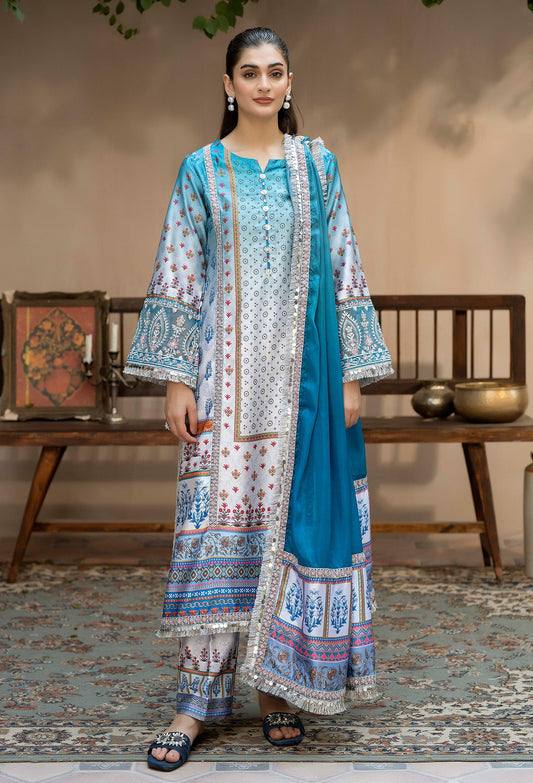 3pc-Silk Suit