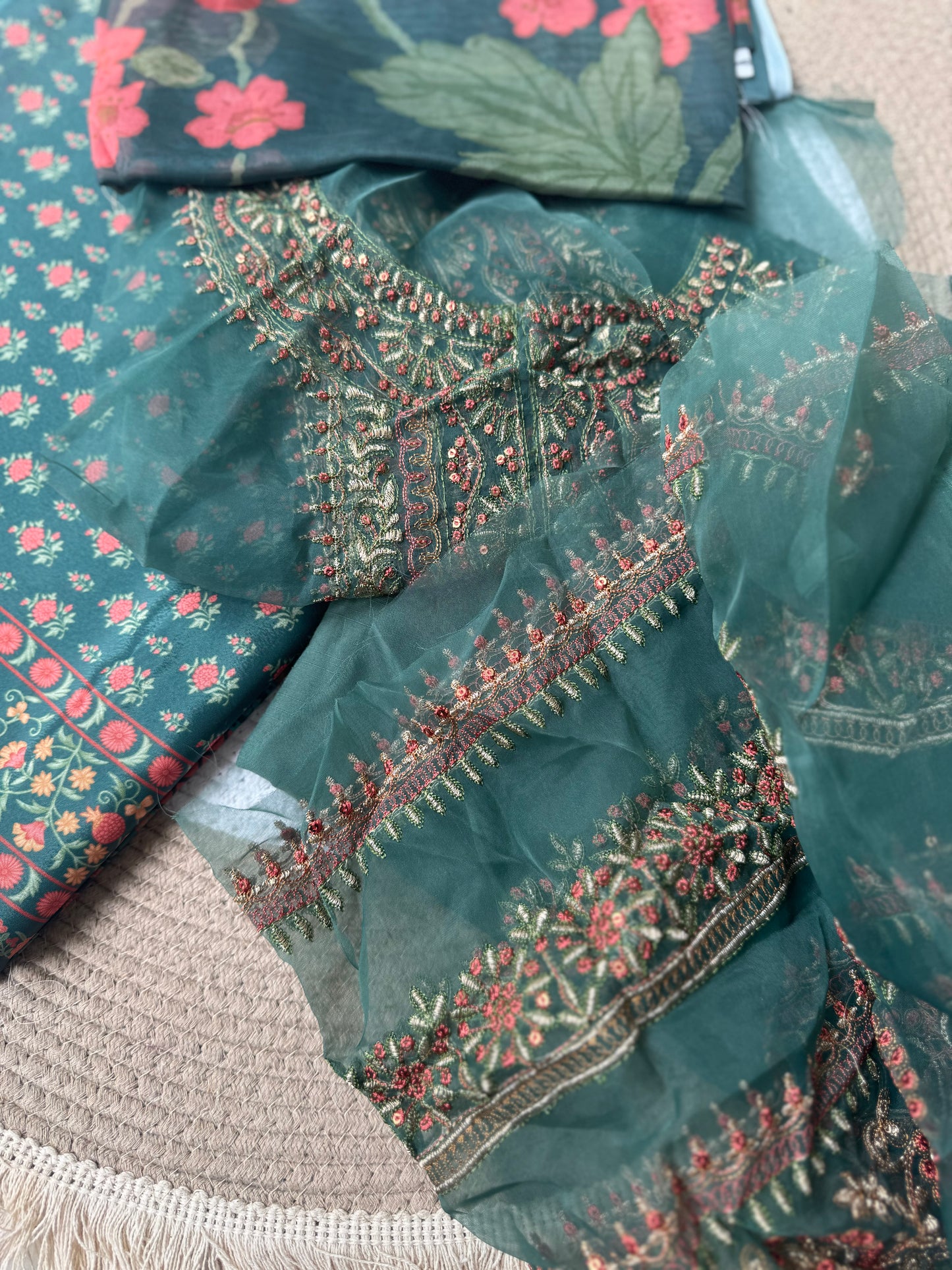 Unstitched - Silk Suit