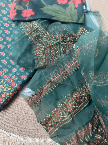 Unstitched - Silk Suit