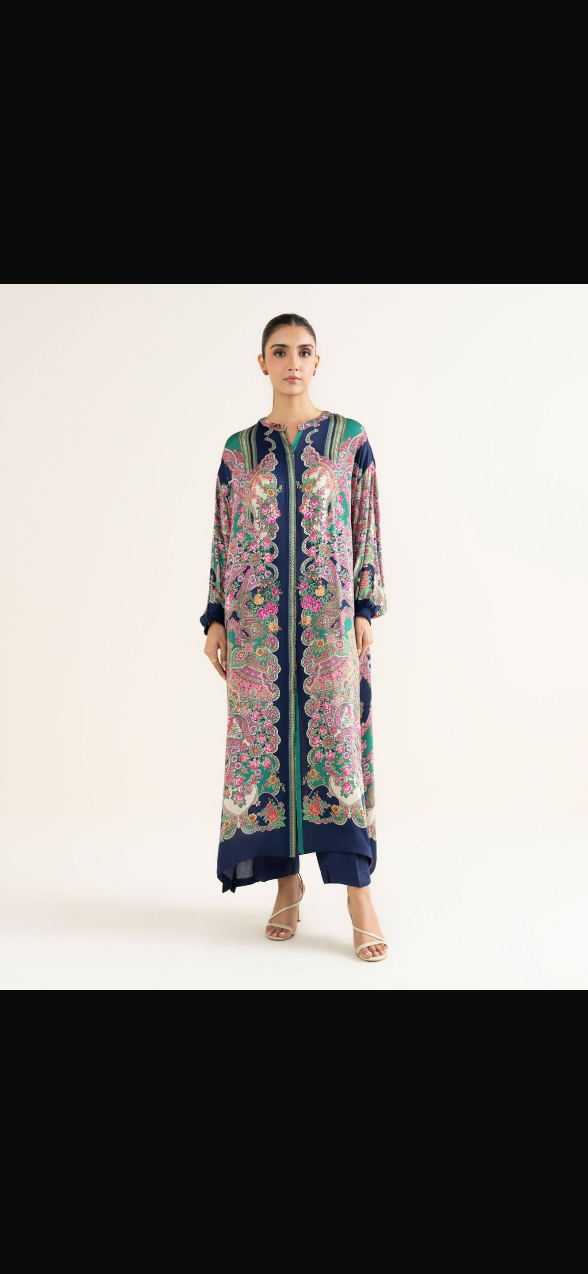 RTW - Printed Silk co od set
