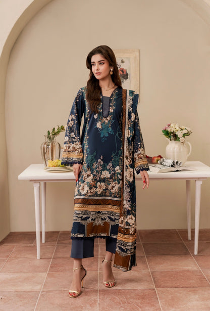 3 PC PRINTED LAWN