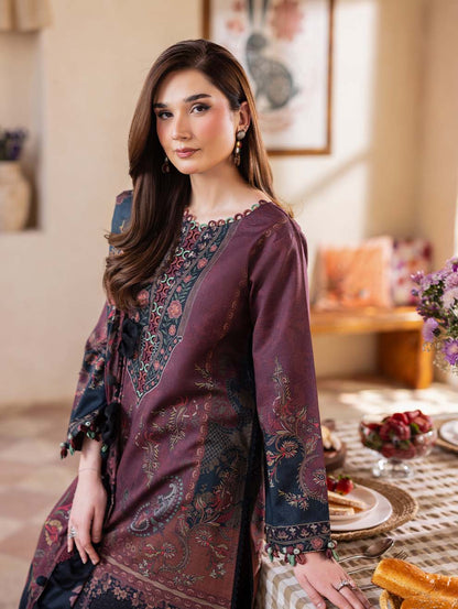 3PC - PRINTED LAWN SUIT