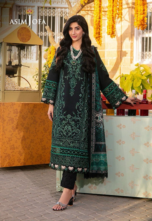 3PC-EMBROIDERED SUIT