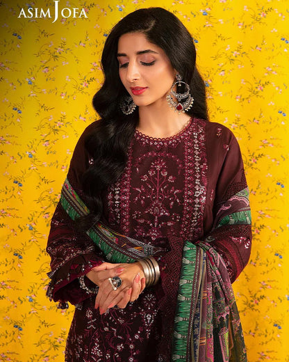 3PC-EMBROIDERED LAWN SUIT