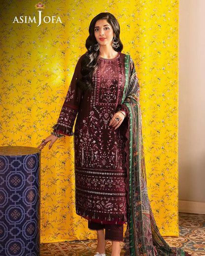 3PC-EMBROIDERED LAWN SUIT